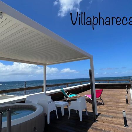 Villa Phare Caraibes Guadeloupe - Rooftop Jacuzzi & Ocean View Le Moule Exterior foto