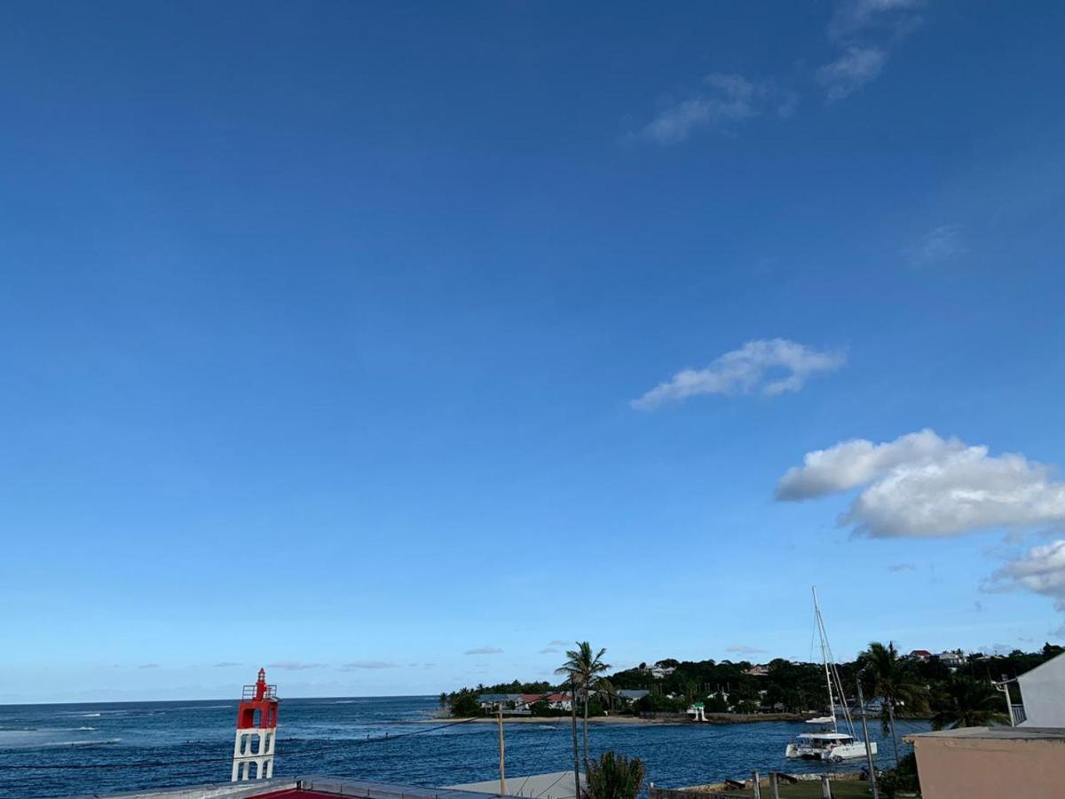 Villa Phare Caraibes Guadeloupe - Rooftop Jacuzzi & Ocean View Le Moule Exterior foto